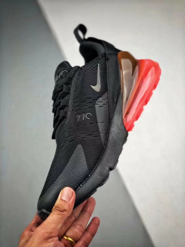 Nike Air Max 270 Black Hot Punch AH8050-010 For Sale