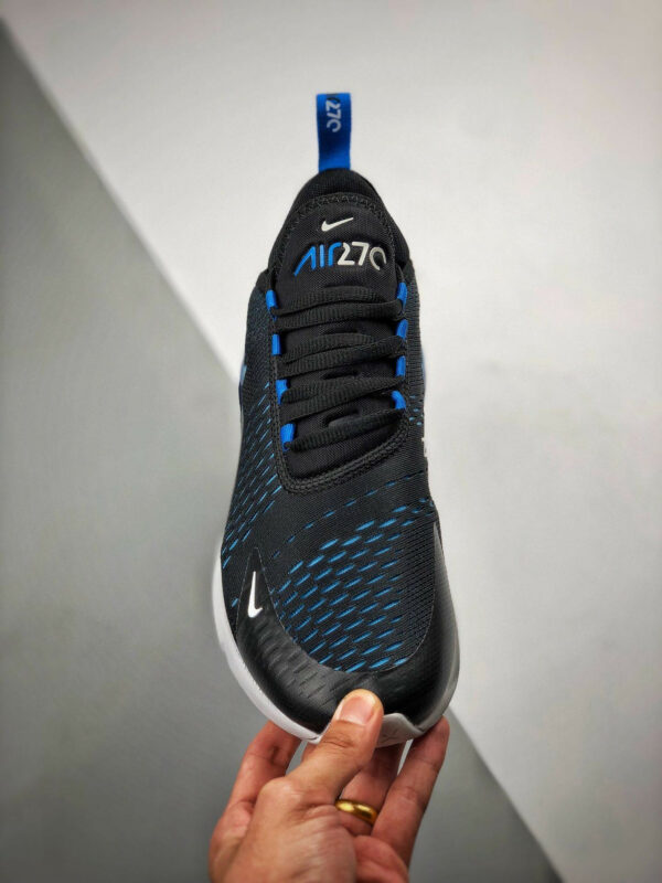 Nike Air Max 270 Black Photo Blue AH8050-019 For Sale