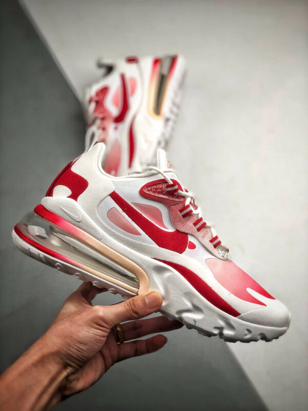 Nike Air Max 270 React Bubble Wrap Red Gradients For Sale