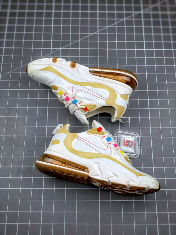 Nike Air Max 270 React Pale Ivory CQ0208-101 For Sale