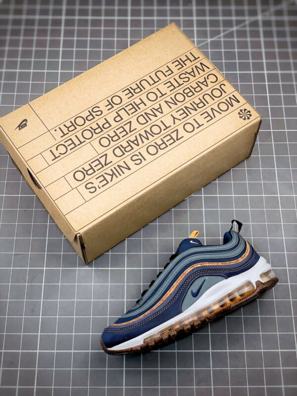 Nike Air Max 97 Cork Hasta Obsidian Thunder Blue Bucktan White Wheat For Sale