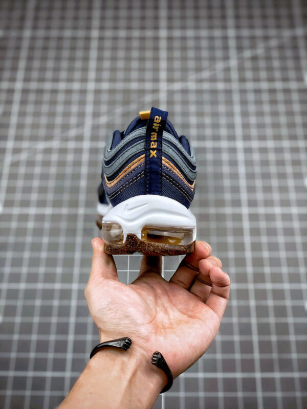 Nike Air Max 97 Cork Hasta Obsidian Thunder Blue Bucktan White Wheat For Sale