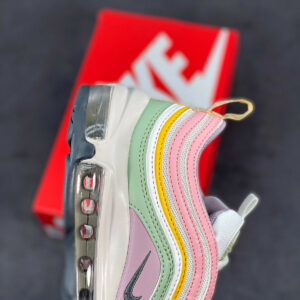 Nike Air Max 97 Multi Pastel Pink Orange-Yellow-Green For Sale