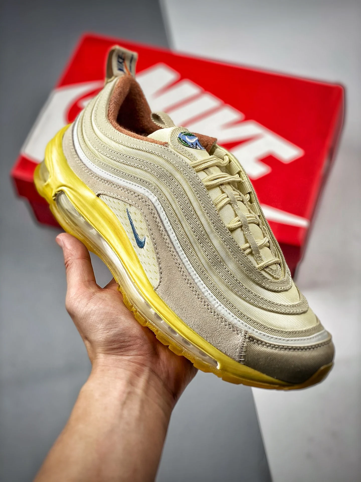 Nike Air Max 97 Vintage Tan Gum DV1489-141 For Sale