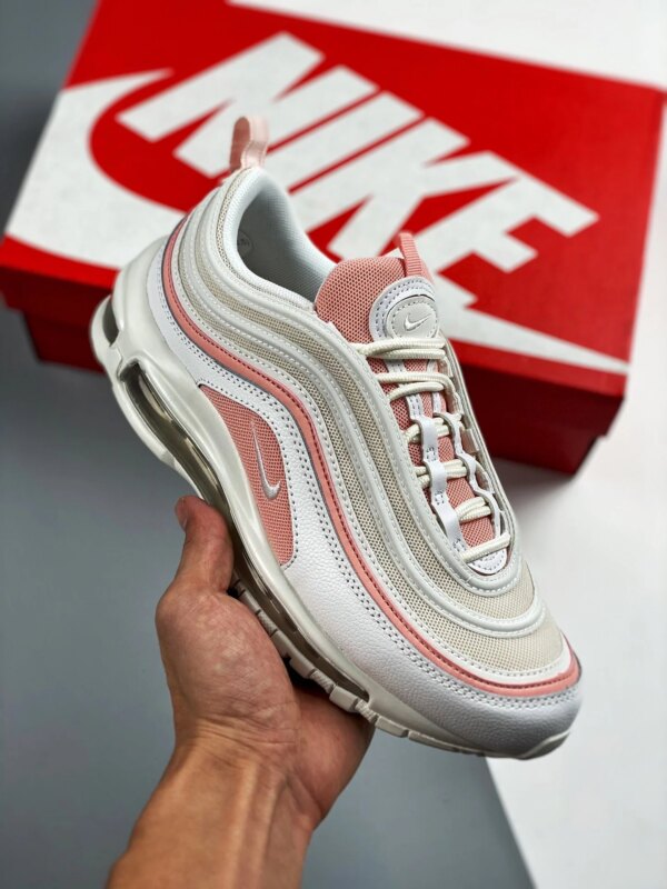 Nike Air Max 97 White Bleached Coral 921733-104 For Sale