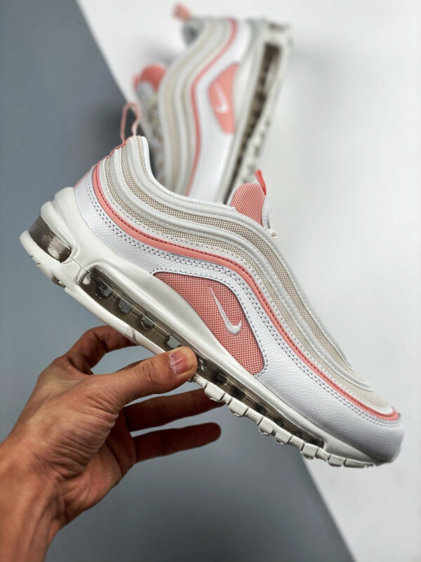 Nike Air Max 97 White Bleached Coral 921733-104 For Sale