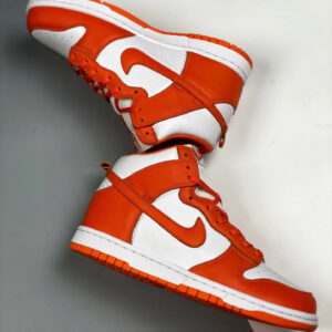 Nike Dunk High Syracuse White Orange Blaze For Sale