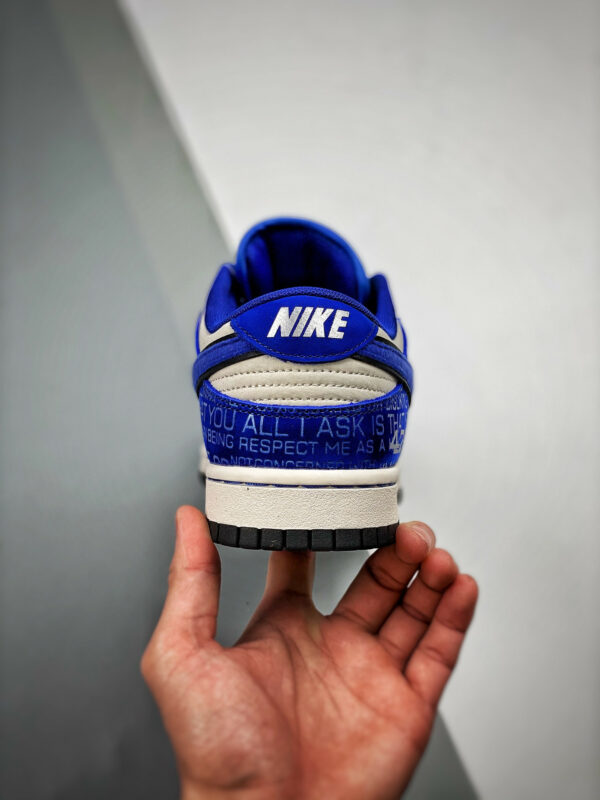 Nike Dunk Low Jackie Robinson Racer Blue Coconut DV2122-400 For Sale