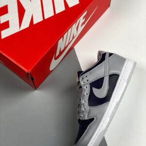 Nike Dunk Low College Navy Wolf Grey-University Red For Sale