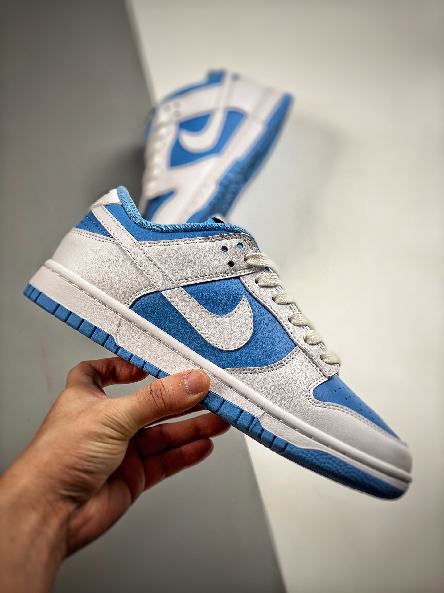 Nike Dunk Low Reverse UNC University Blue White-Royal Blue For Sale