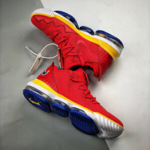 Nike LeBron 16 Low Super Bron University Red Varsity Royal For Sale