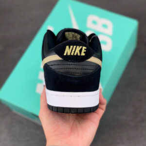 Nike SB Dunk Low Takashi Black Metallic Gold-White For Sale