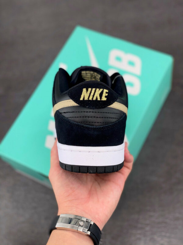 Nike SB Dunk Low Takashi Black Metallic Gold-White For Sale