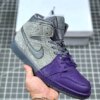 Sheila Rashid x Air Jordan 1 Mid Purple Grey CW5897-005 For Sale