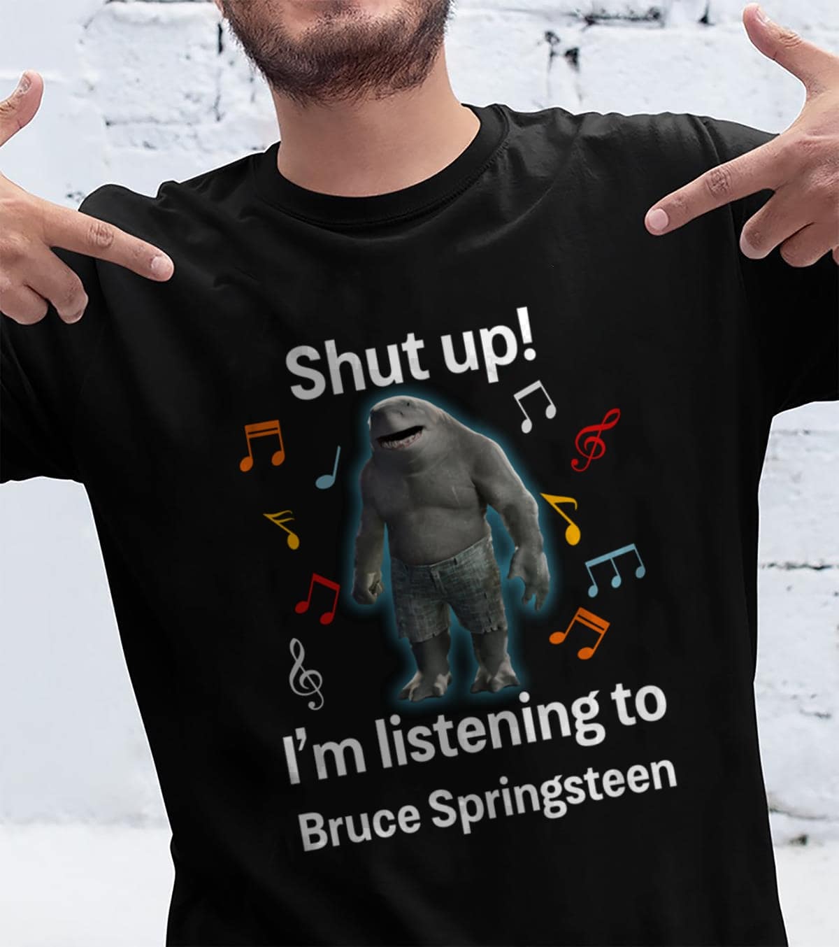 Shut Up Im Listening To Bruce Springsteen T Shirt