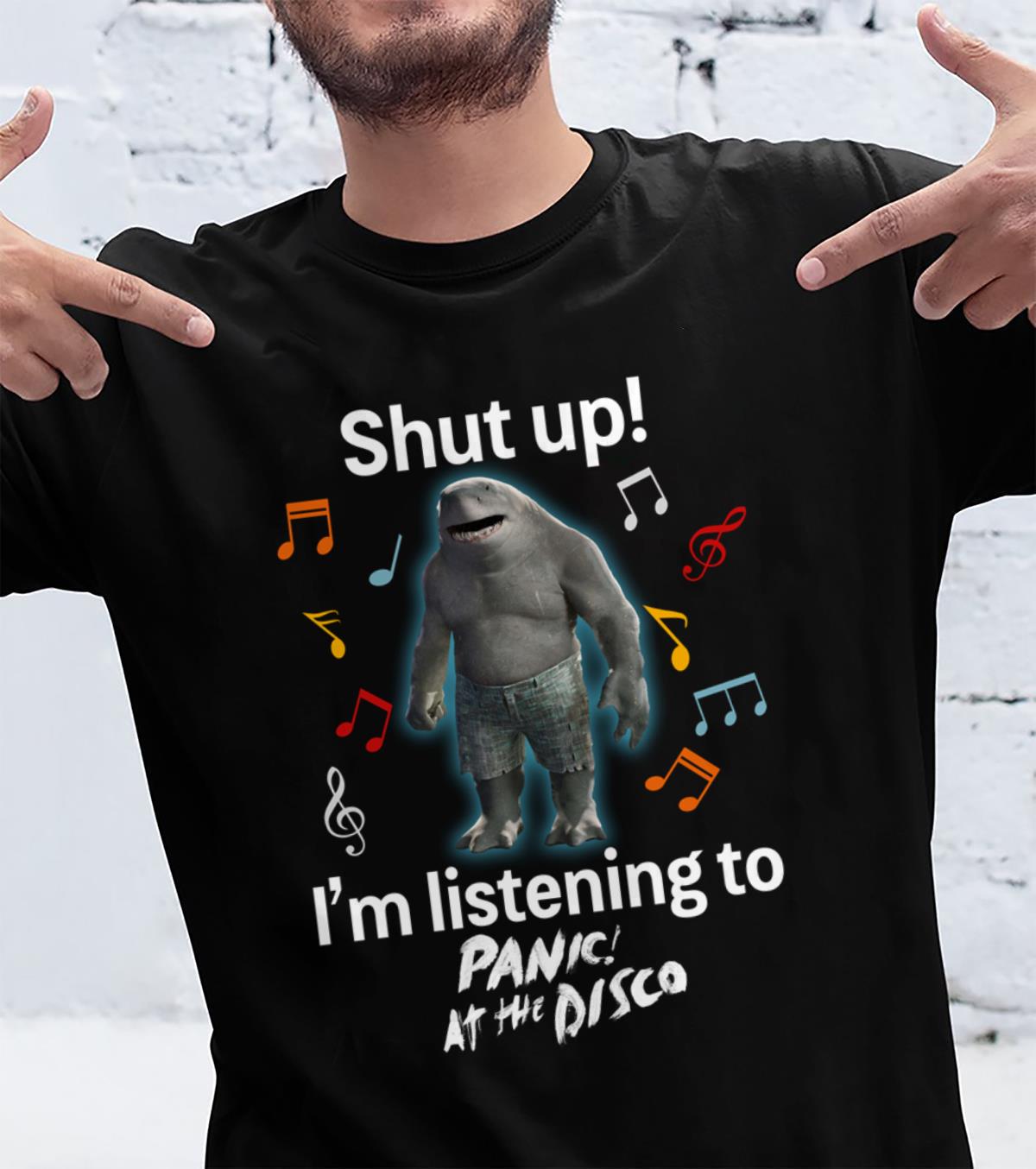 Shut Up Im Listening To Panic At The Disco T Shirt