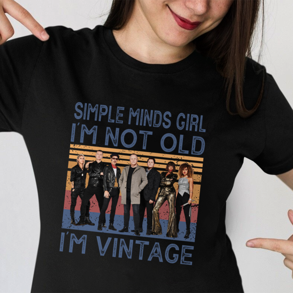 Simple Minds Type 2076 T Shirt