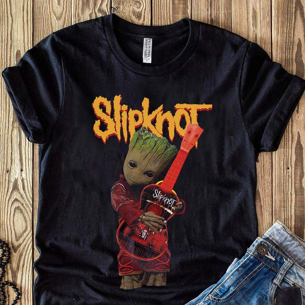 Baby Groot Slipknot Type 2147 T Shirt