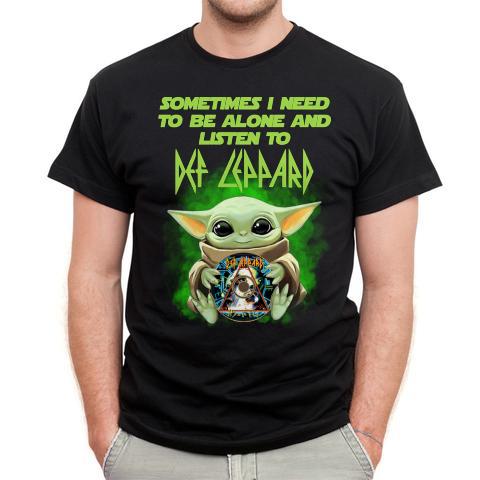 Sometimes I Need To Be Alone And Listen To Def Leppard T Shirt