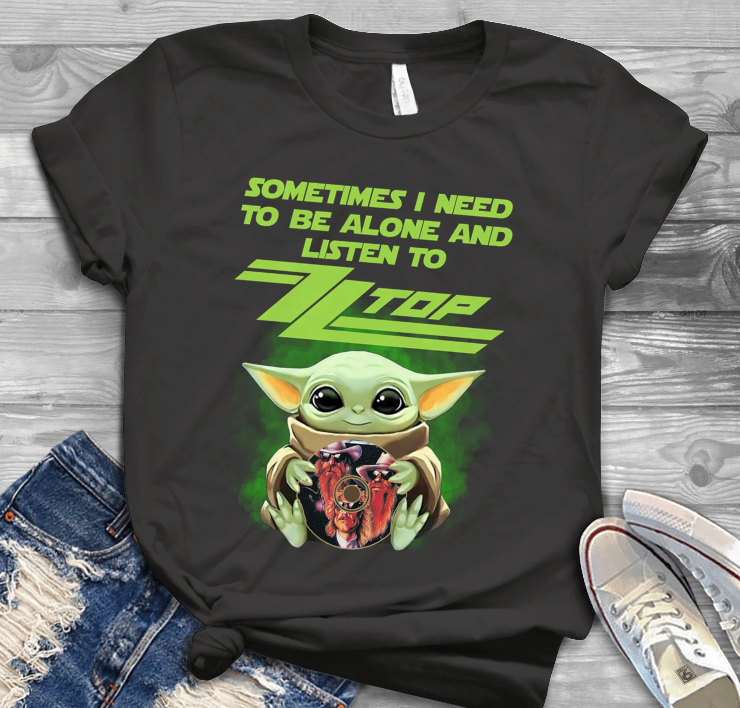 Sometimes I Need To Be Alone And Listen To Zz Top Scaled T Shirt