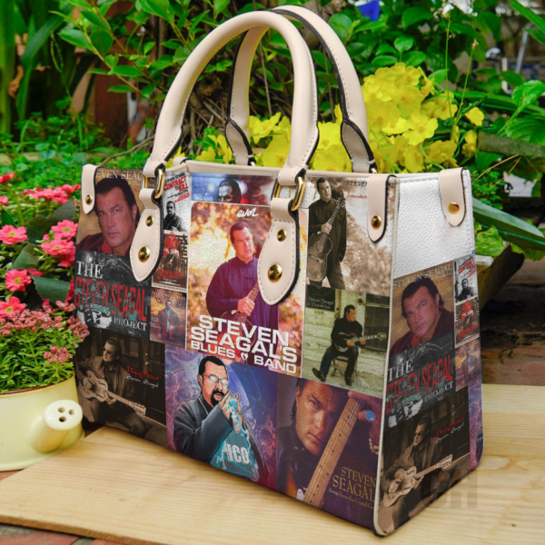 Steven Seagal Women Leather Hand Bag