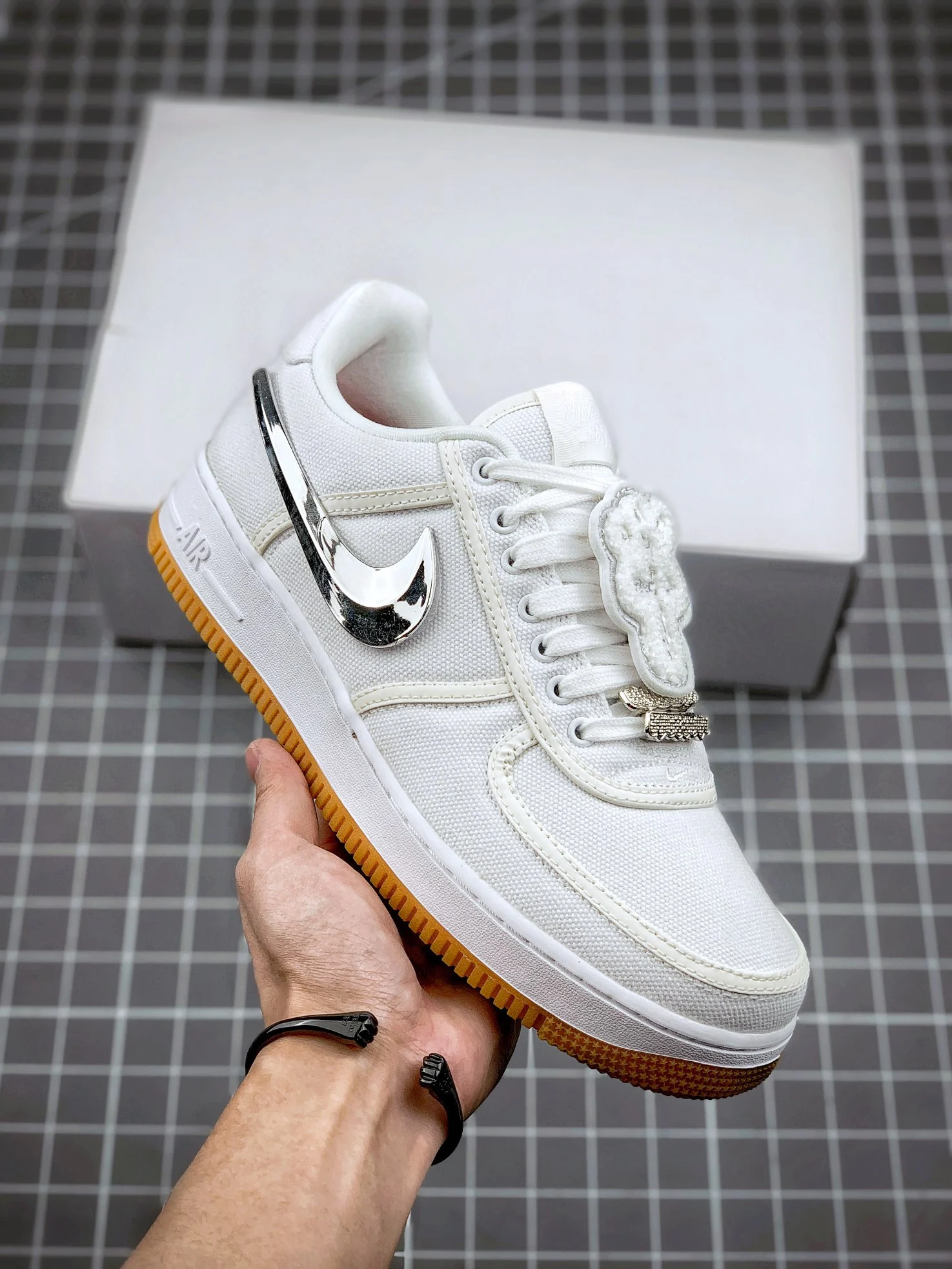 Travis Scott x Nike Air Force 1 Low White AQ4211-100 For Sale