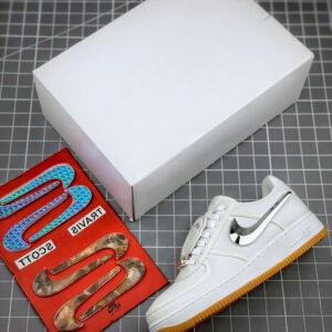 Travis Scott x Nike Air Force 1 Low White AQ4211-100 For Sale