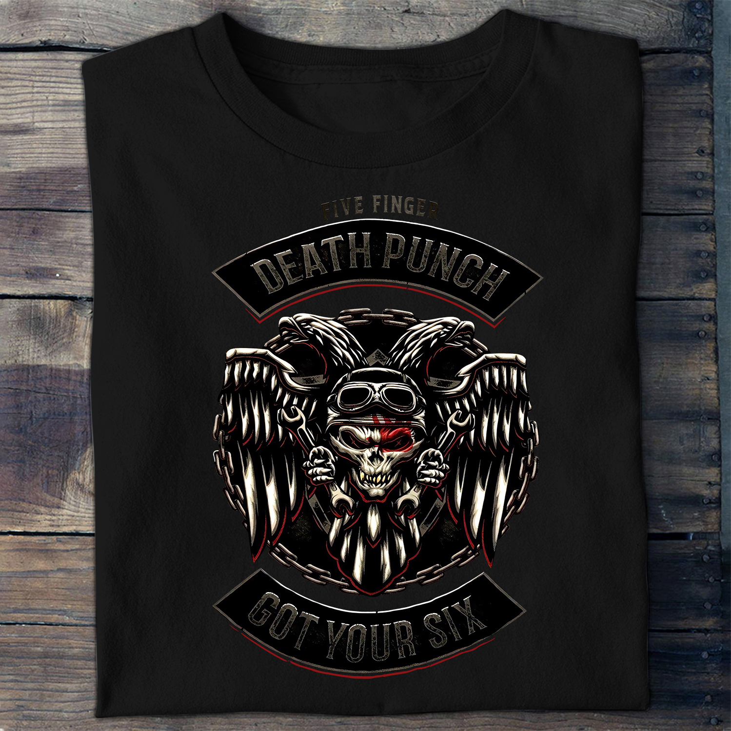 Five Finger Death Punch Got Your Six Type 674 T Shirt