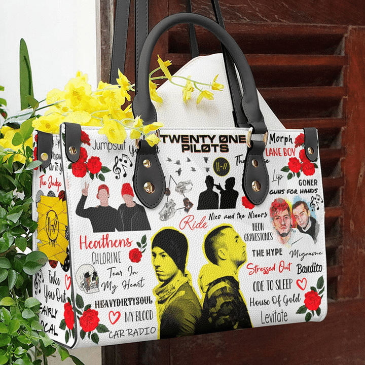 Twenty One Pilots Women Leather Hand Bag