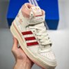 Adidas Forum 84 High Off White Pink Glow-Vivid Red For Sale