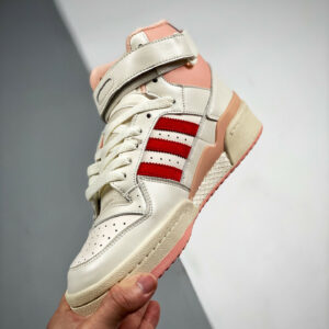 Adidas Forum 84 High Off White Pink Glow-Vivid Red For Sale