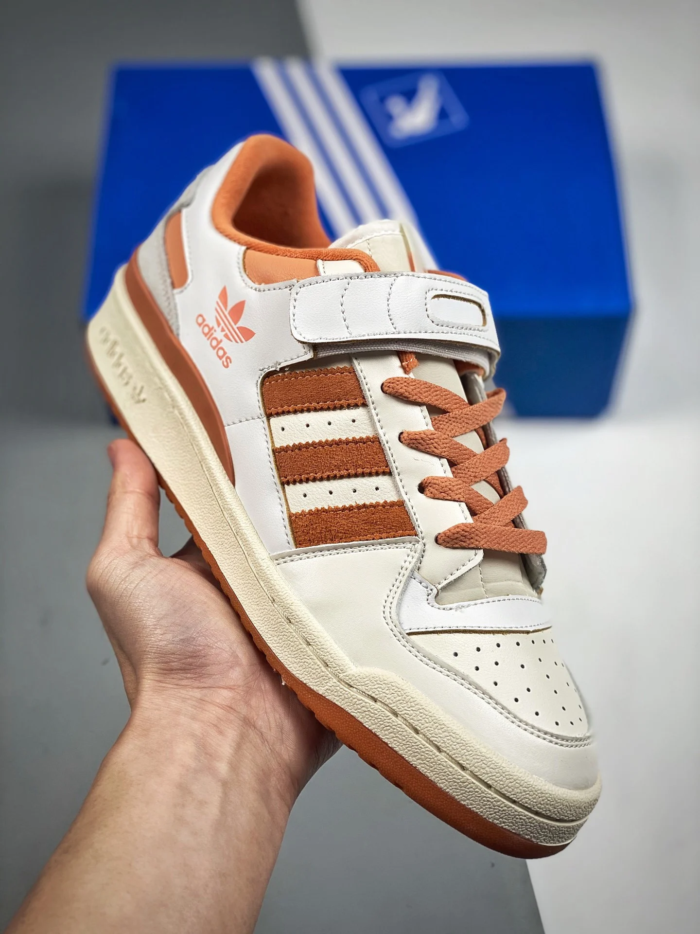 Adidas Forum Low Footwear White Hazy Copper For Sale