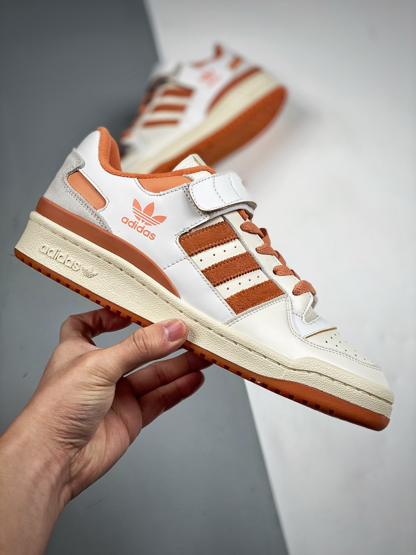 Adidas Forum Low Footwear White Hazy Copper For Sale