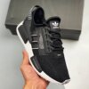 Adidas NMD R1 V2 Black White For Sale