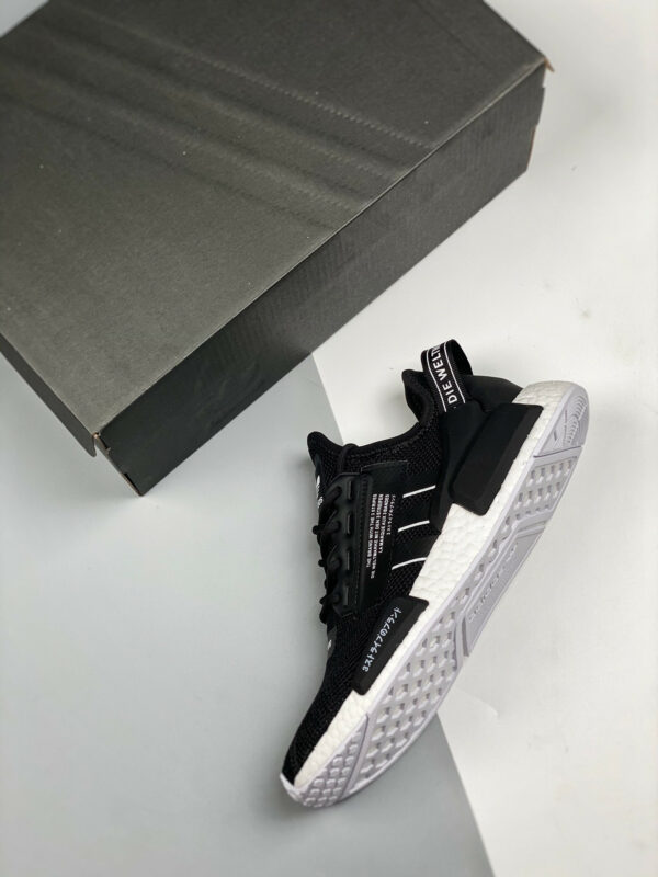 Adidas NMD R1 V2 Black White For Sale