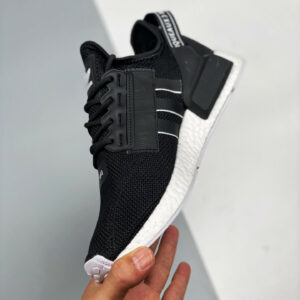 Adidas NMD R1 V2 Black White For Sale