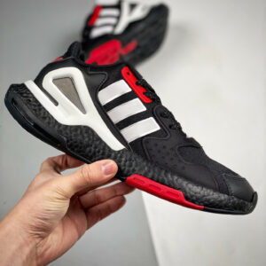 Adidas Nite Jogger Core Black Footwear White-Scarlet For Sale