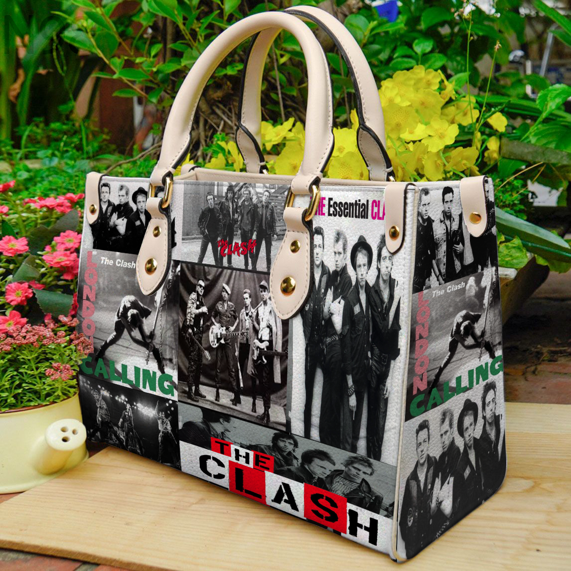 The Clash Lover Women Leather Hand Bag