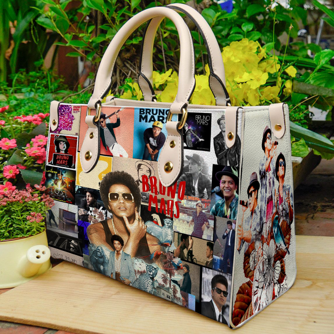 Bruno Mars Lover Women Leather Hand Bag