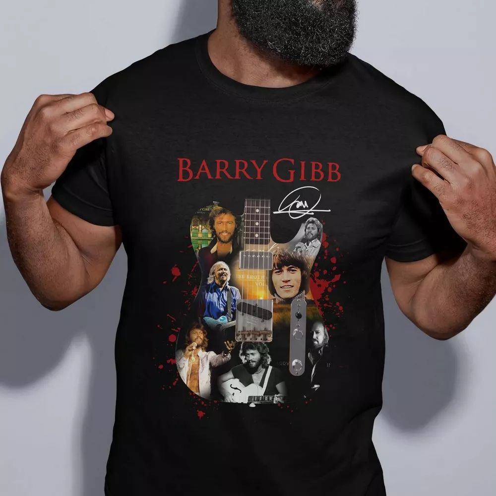 Barry Gibb Guitar Type 154 T Shirt