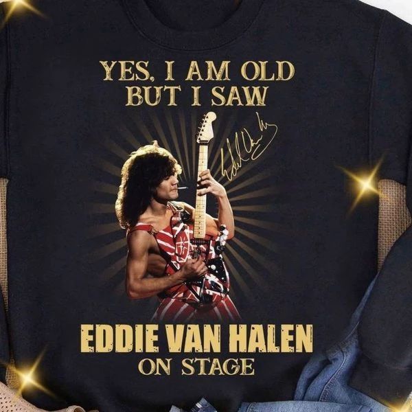 Listen To Eddie Van Halen On Stage Type 185 T Shirt