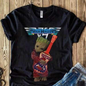 Eddie Van Halen Groot Type 184 T Shirt