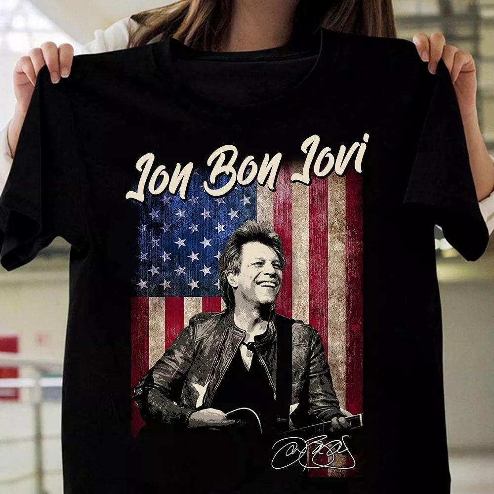 Jon Bon Jovi Type 1328 T Shirt