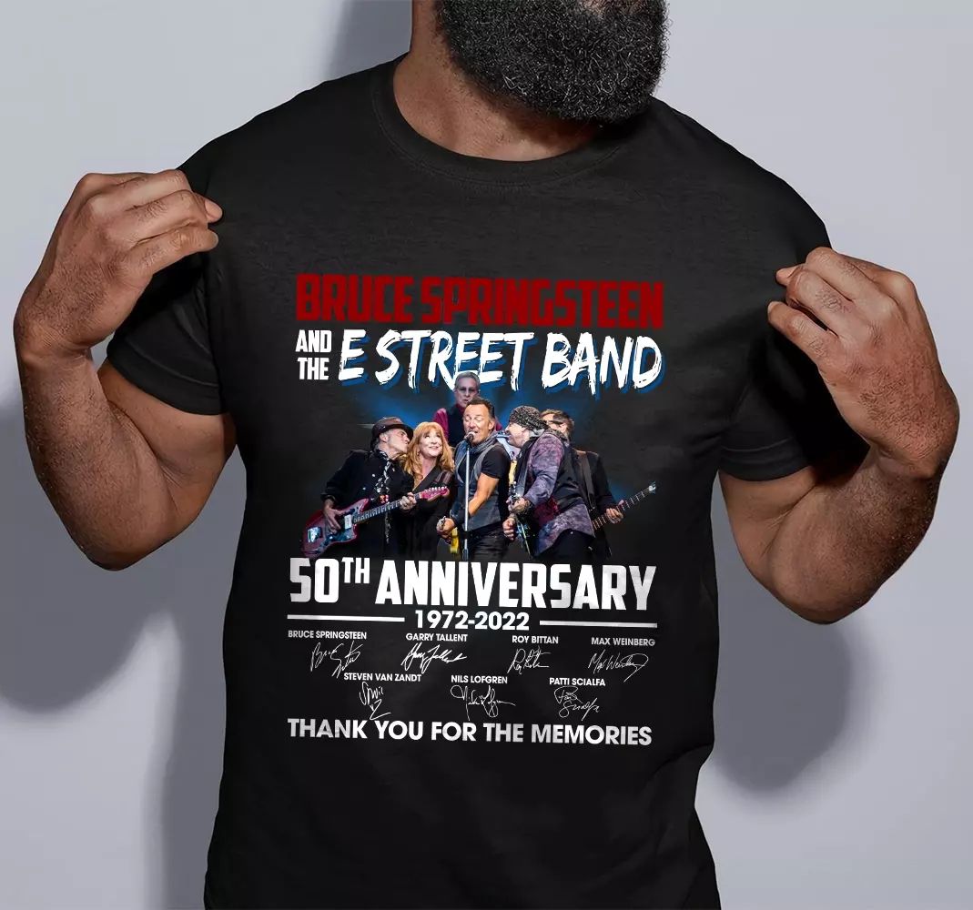 Anniversary Bruce Springsteen Type 237 T Shirt