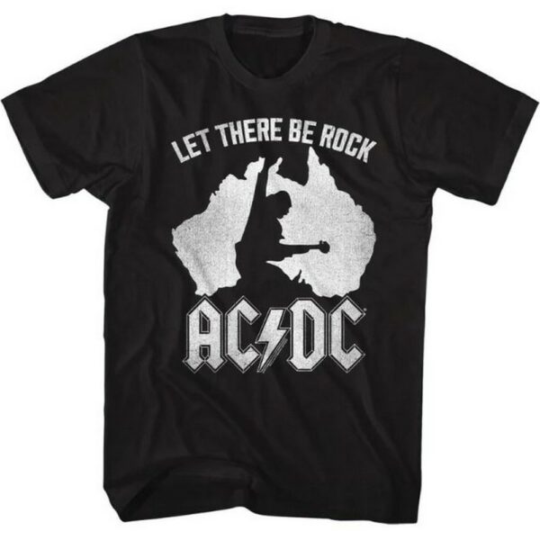 Let There Be Rock Acdc Type 4177 T Shirt