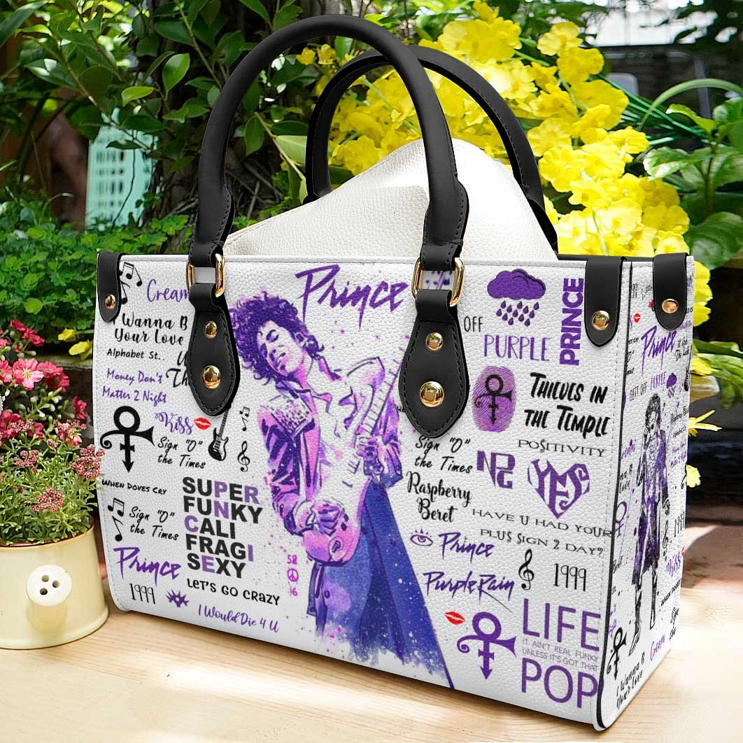 Prince Rogers Women Leather Hand Bag