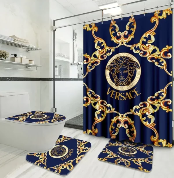 Versace Bathroom Set Bath Mat Home Decor Luxury Fashion Brand Hypebeast