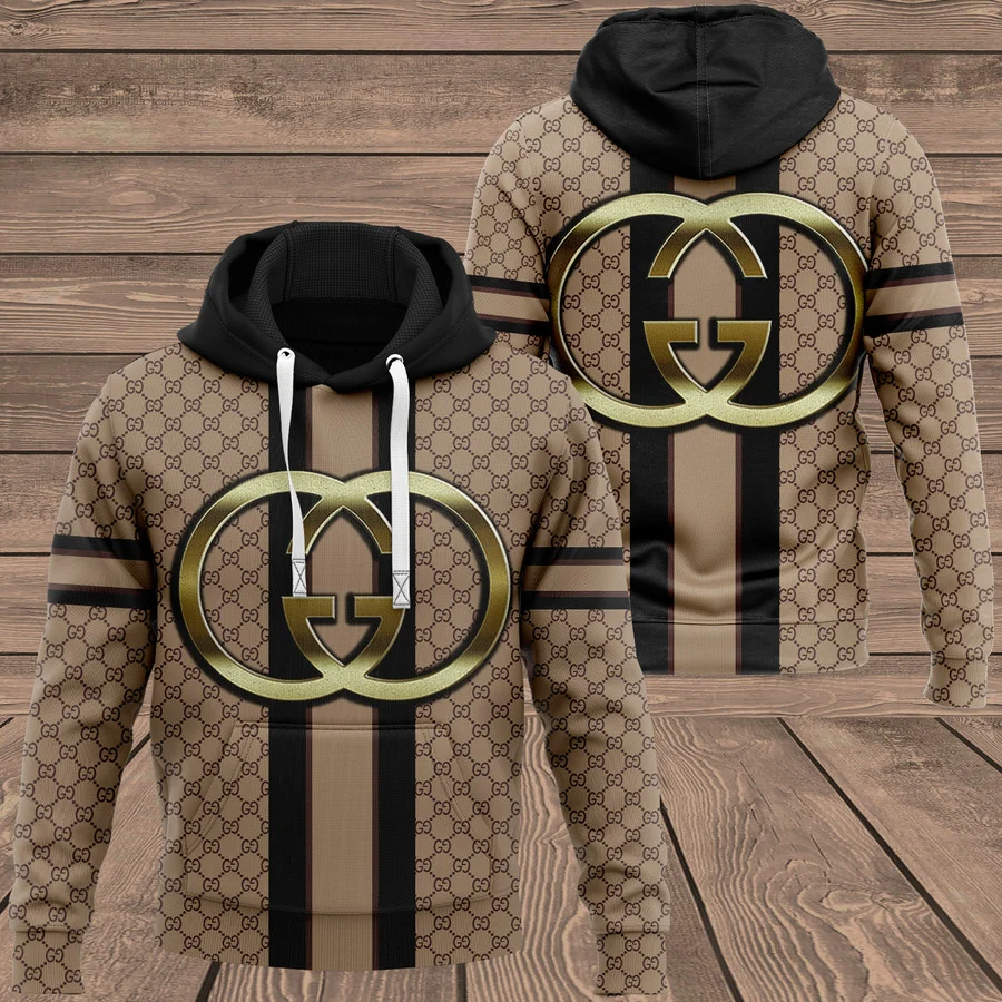 Gucci Brown Type 1052 Luxury Hoodie Outfit Fashion Brand