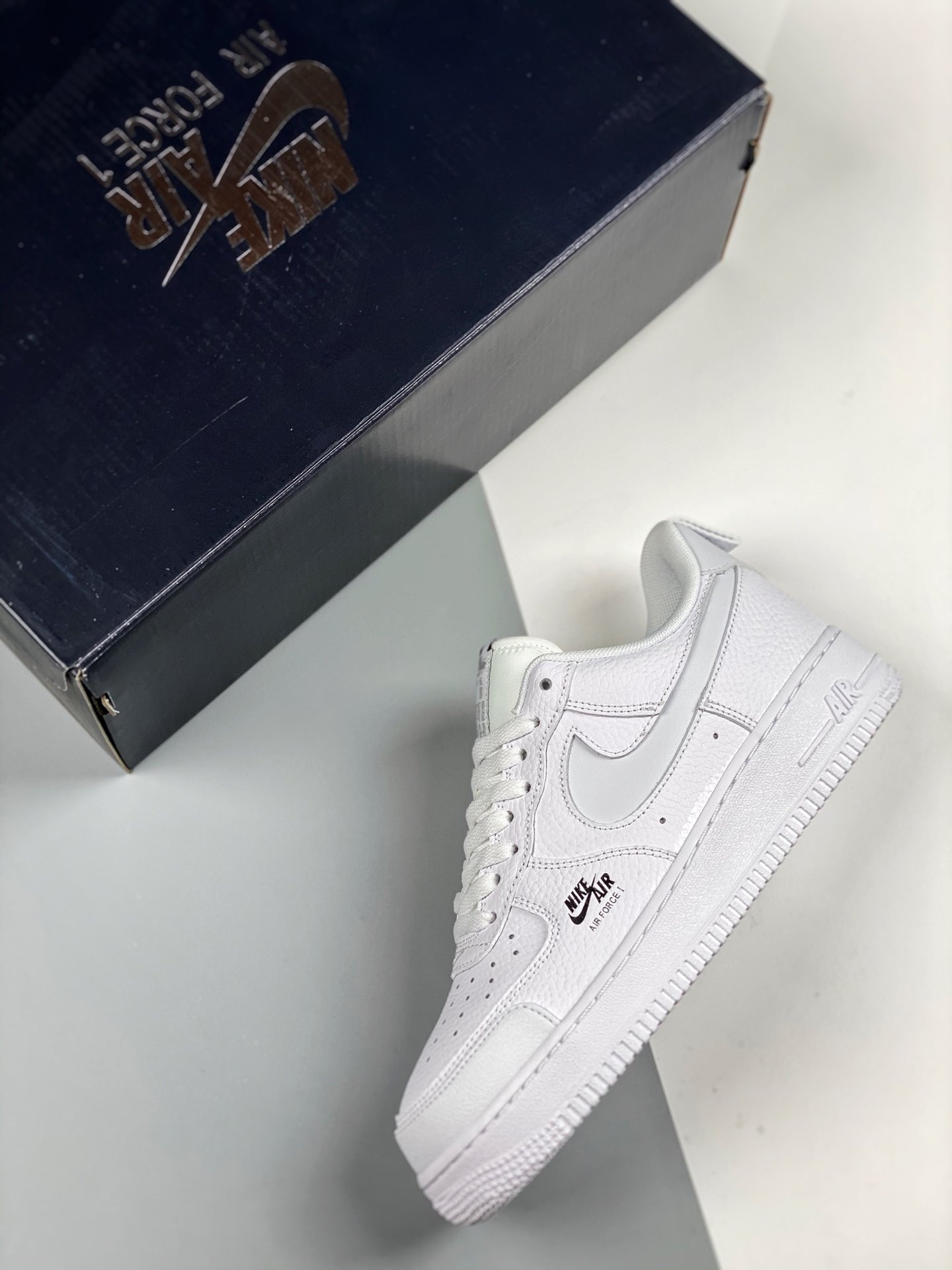 Nike Air Force 1 Low White Reflective Swooshes For Sale