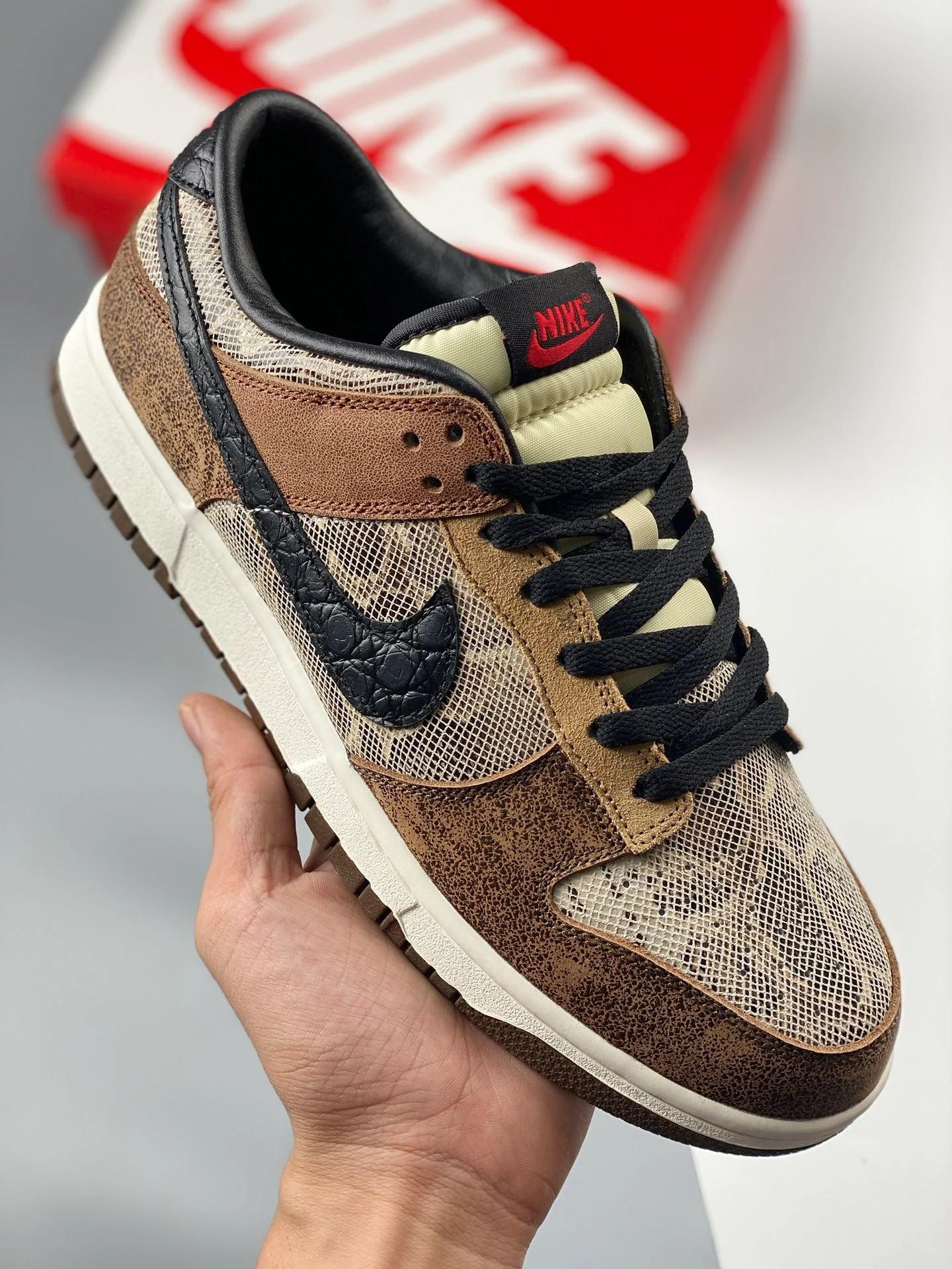 Nike Dunk Low CO.JP Natural Black-Ale Brown-Pecan FJ5434-120 For Sale